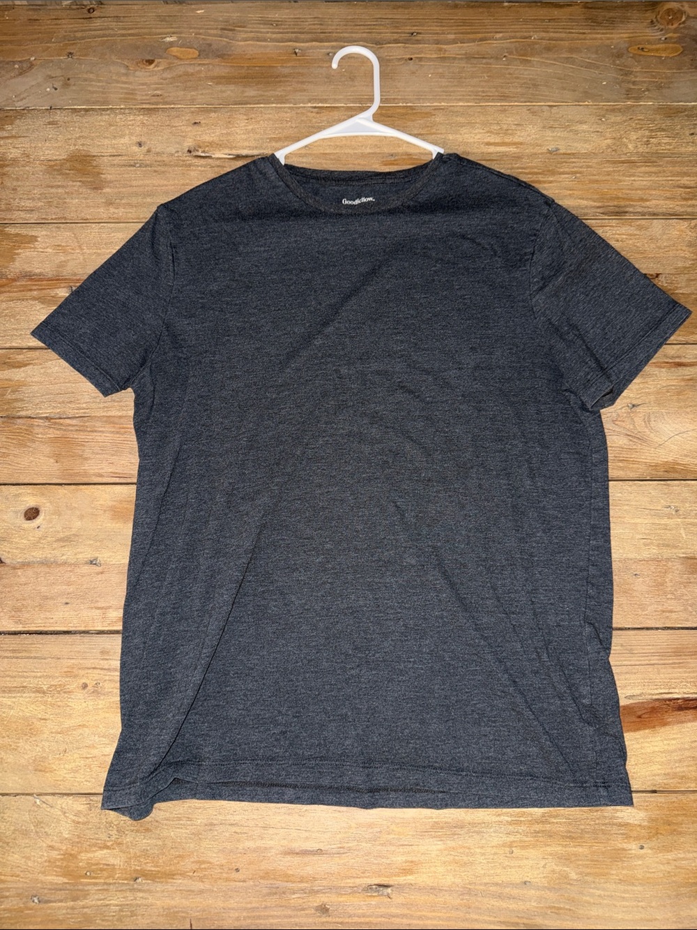 Goodfellow & Co Men's Dark Charcoal Short Sleeve Crew Tee